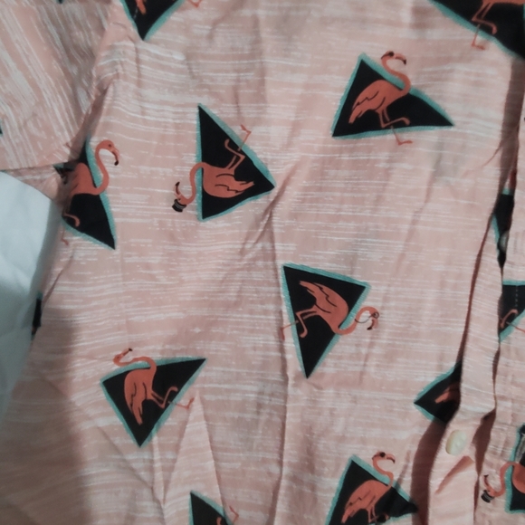 Flamingo button down - Picture 2 of 4